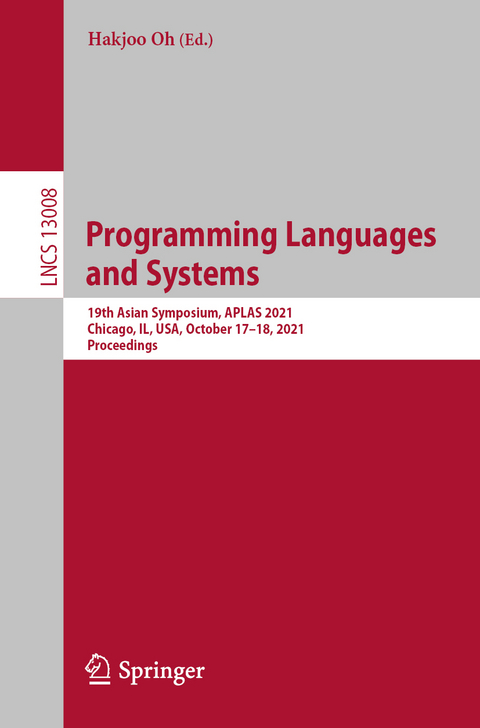Programming Languages and Systems - 