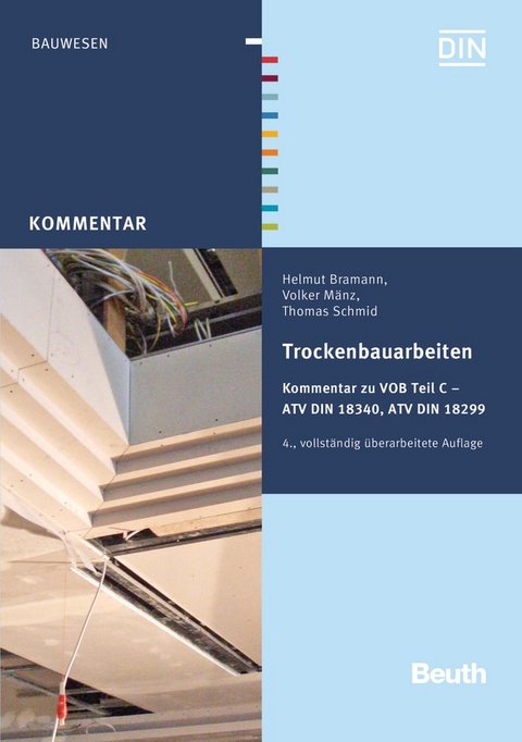 Trockenbauarbeiten - Buch mit E-Book - Helmut Bramann, Volker Mänz, Thomas Schmid