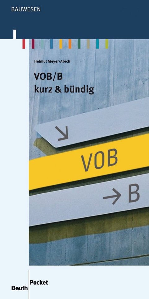 VOB/B - Buch mit E-Book - Helmut Meyer-Abich