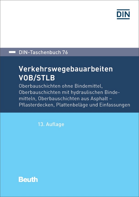 Verkehrswegebauarbeiten VOB/STLB-Bau - Buch mit E-Book