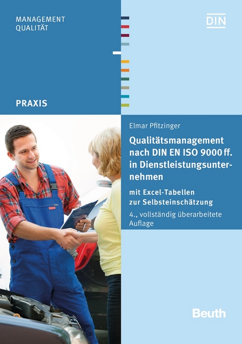 Qualitätsmanagement nach DIN EN ISO 9000 ff. in Dienstleistungsunternehmen - Buch mit E-Book - Elmar Pfitzinger