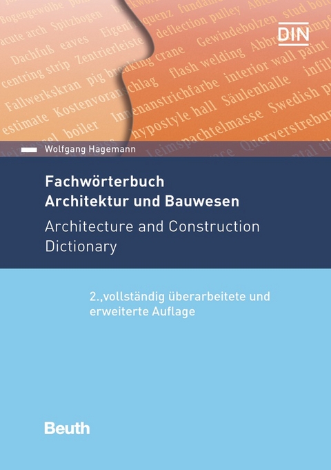 Fachwörterbuch Architektur und Bauwesen - Buch mit E-Book - Wolfgang Hagemann