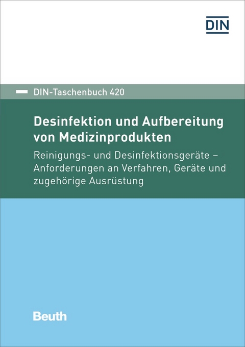 Desinfektion und Aufbereitung von Medizinprodukten - Buch mit E-Book