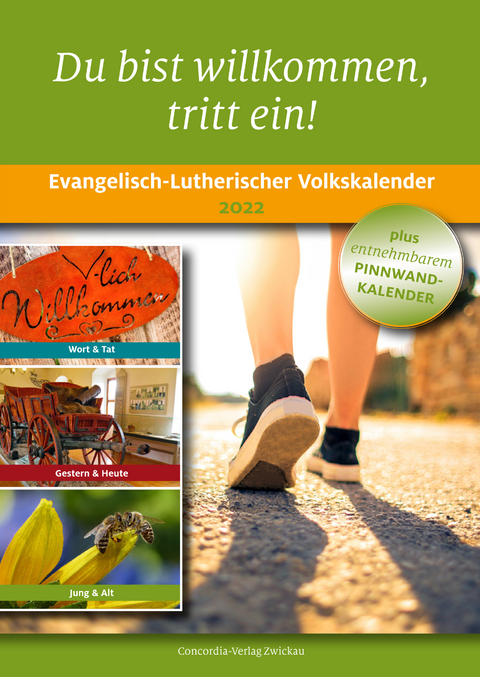 Du bist willkommen, tritt ein! - 