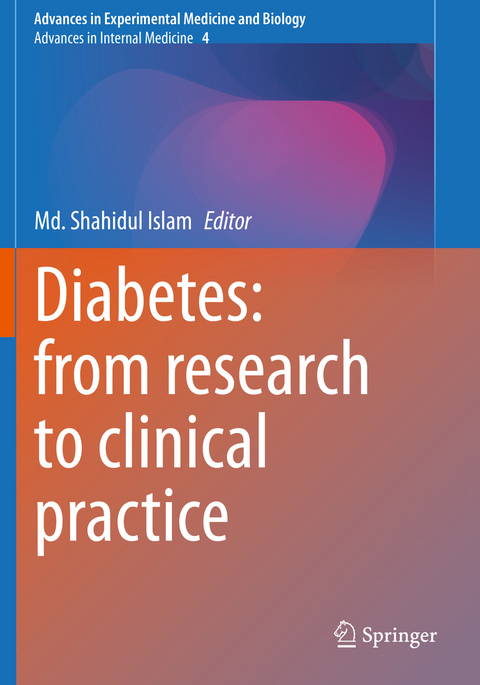 Diabetes: from Research to Clinical Practice - 