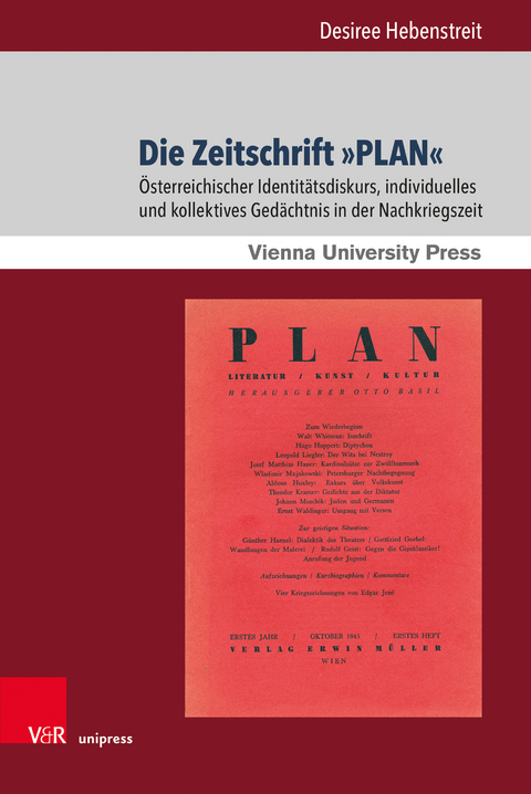 Die Zeitschrift »PLAN« - Desiree Hebenstreit