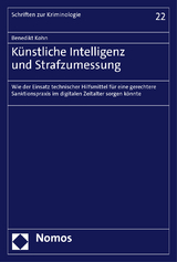 Künstliche Intelligenz und Strafzumessung - Benedikt Kohn