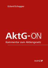 AktG-ON - Georg Eckert, Alexander Schopper