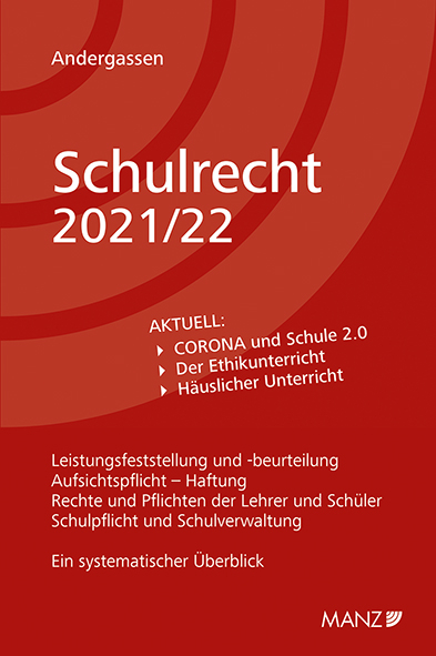 Schulrecht 2021/22 - Armin Andergassen
