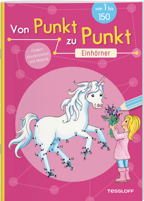 Von Punkt zu Punkt. Einhörner - Corina Beurenmeister