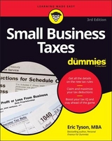 Small Business Taxes For Dummies - Tyson, Eric