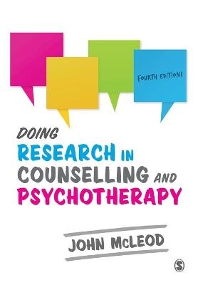 Doing Research in Counselling and Psychotherapy - John McLeod