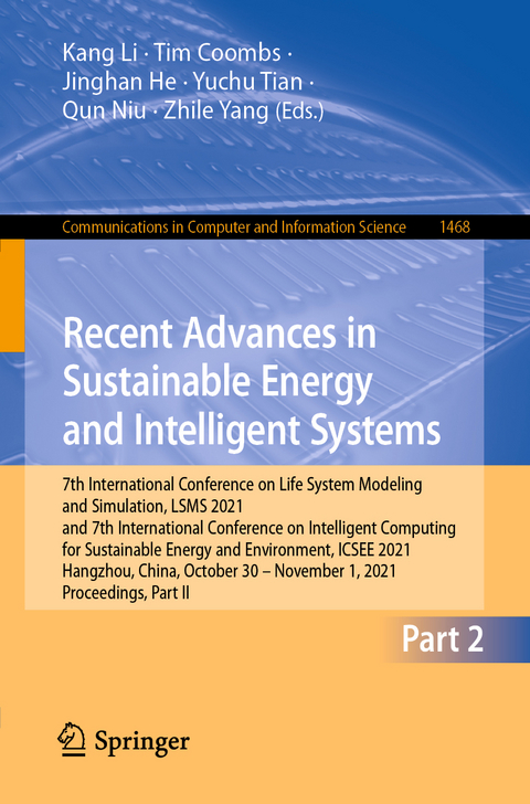 Recent Advances in Sustainable Energy and Intelligent Systems - 