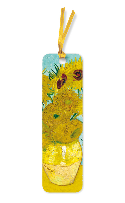 Vincent van Gogh: Vase with Sunflowers Bookmarks (pack of 10) - 