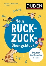 Mein Ruckzuck-Übungsblock Deutsch/Mathe 2. Klasse - Claudia Fahlbusch