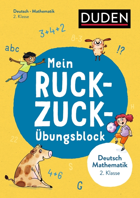 Mein Ruckzuck-Übungsblock Deutsch/Mathe 2. Klasse - Claudia Fahlbusch