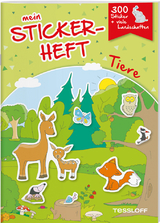 Mein Stickerheft. Tiere - Elisabeth Kiefmann