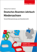 Deutsches Beamten-Jahrbuch Niedersachsen 2022 -  Walhalla Fachredaktion