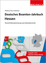 Deutsches Beamten-Jahrbuch Hessen 2022 -  Walhalla Fachredaktion