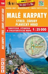 Malé Karpaty - stred, Záruby, Plavecký hrad / Kleine Karpaten - Mittlere (Wander - Radkarte 1:25.000)