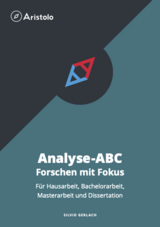 Analyse-ABC – Forschen mit Fokus - Silvio Gerlach