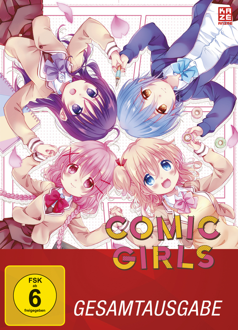 Comic Girls - Gesamtausgabe - Bundle - Vol.1-3 (3 DVDs) - Yoshinobu Tokumoto