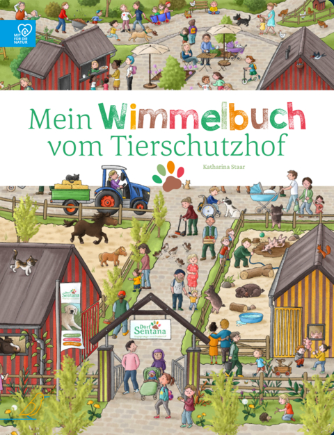 Mein Wimmelbuch vom Tierschutzhof