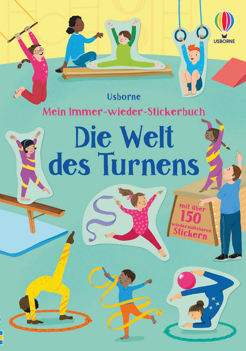 Mein Immer-wieder-Stickerbuch: Die Welt des Turnens - Jessica Greenwell