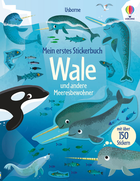 Mein erstes Stickerbuch: Wale und andere Meeresbewohner - Holly Bathie