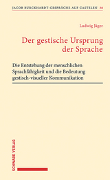 Der gestische Ursprung der Sprache - Ludwig Jäger