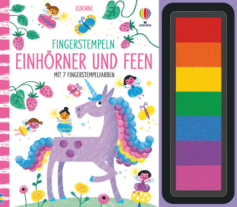 Fingerstempeln: Einhörner und Feen - Fiona Watt