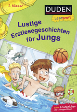 Duden Leseprofi – Lustige Erstlesegeschichten für Jungs, 2. Klasse (Doppelband) - Bettina Obrecht, Daniel Napp