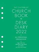 The Canterbury Church Book & Desk Diary 2022 A5 Personal Organiser Edition - 