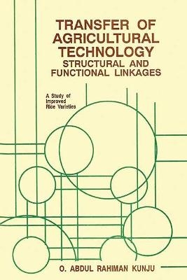 Transfer of Agricultural Technology - O. Abdul Rahiman Kunju