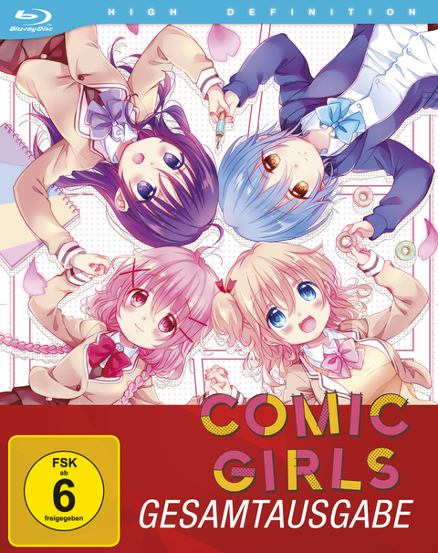 Comic Girls - Gesamtausgabe - Bundle - Vol.1-3 (3 Blu-rays) - Yoshinobu Tokumoto