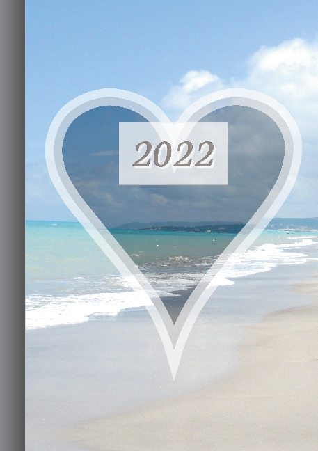2022 Sarah Ela Joyne Kalender - Wochenplaner - Terminplaner - Design: Strand - Sarah Ela Joyne
