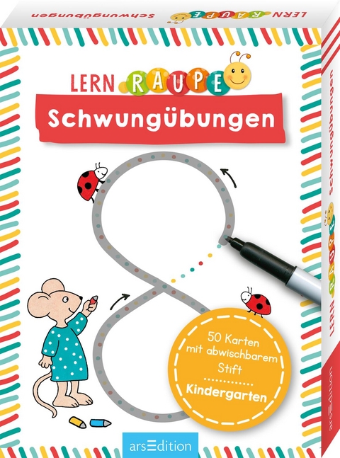 Lernraupe – Schwungübungen