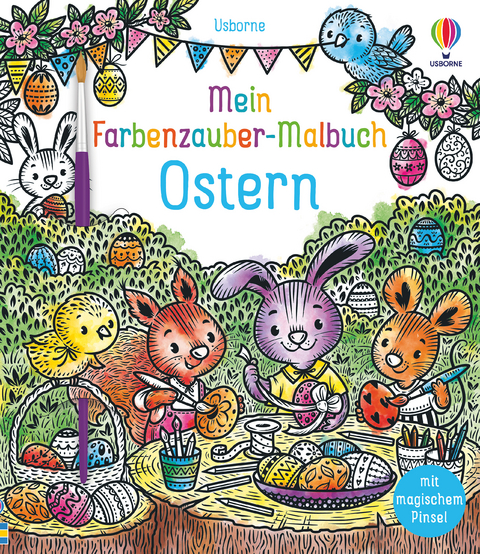 Mein Farbenzauber-Malbuch: Ostern - Abigail Wheatley