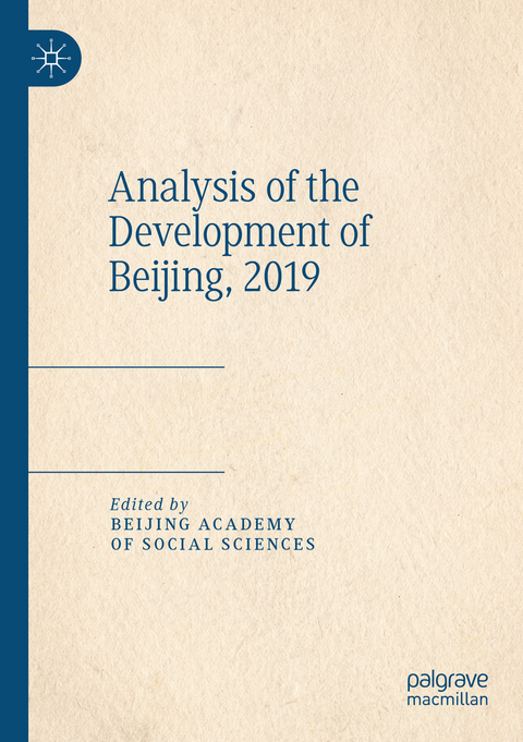 Analysis of the Development of Beijing, 2019 - 