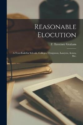 Reasonable Elocution - 