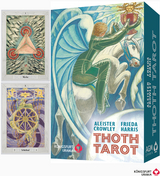 Aleister Crowley Thoth Tarot (Pocket Ausgabe, Deutsch, DE), m. 1 Buch, m. 78 Beilage - Aleister Crowley