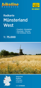 Radkarte Münsterland West (RK-NRW01) - Esterbauer Verlag