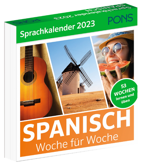 PONS Sprachkalender Spanisch 2023