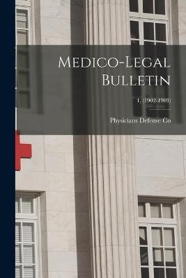 Medico-legal Bulletin; 1, (1902-1903) - 