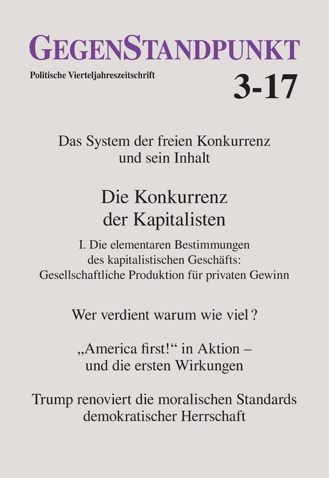 GegenStandpunkt 3-17 - 