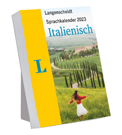 Langenscheidt Sprachkalender Italienisch 2023