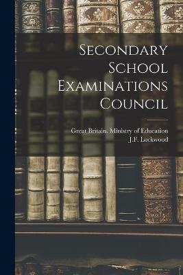 Secondary School Examinations Council - 