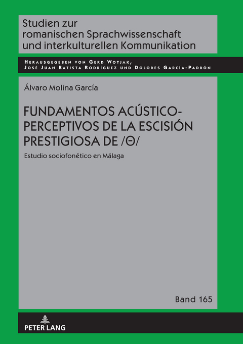 Fundamentos acústico-perceptivos de la escisión prestigiosa de /θ/ - Álvaro Molina García
