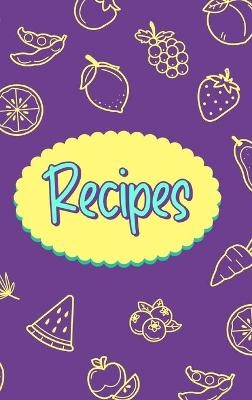 Recipes Food Journal Hardcover -  Paperland