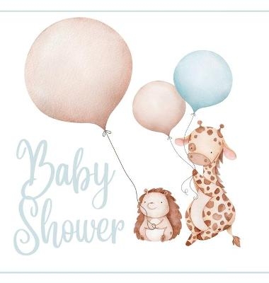 Baby shower guest book (Hardcover) - Lulu and Bell
